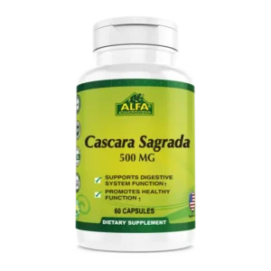 cáscara sagrada, estreñimiento ocasional, suplemento laxante, salud digestiva