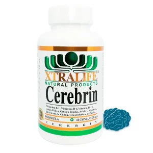 Cerebrin, rendimiento cognitivo, ginkgo biloba, bitartrato de colina, función cognitiva, memoria, antioxidante, vasodilatador, vértigos, mareos, migrañas, circulación sanguínea, concentración, estrés, bienestar mental