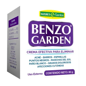 tratamiento acné, eliminar espinillas, manchas solares, paño blanco, BENZOGARDEN, cuidado de la piel, erupciones cutáneas, problemas hormonales, sin reacciones adversas