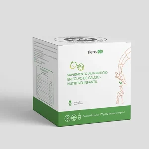 Polvo Nutritivo Infantil de Calcio, Tiens, suplemento de calcio, taurina, desarrollo mental, crecimiento saludable, huesos fuertes, dientes fuertes