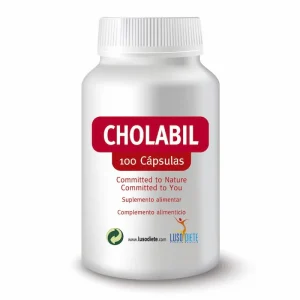Cholabil, Luso Bio Diete, complemento dietético, fitoactivo natural, función hepática, función digestiva, hojas de combreto, tilia, cardo mariano, boldo, alcachofa, salud hepática, salud vesicular, digestiones difíciles, fórmula vegetal.