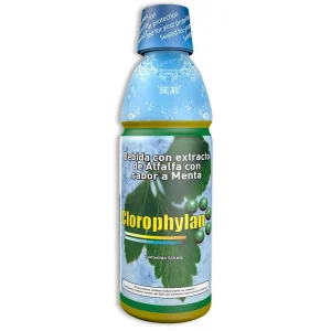 Clorofila, Clorophylan, Quantum, 550ml, desintoxicación, limpieza de sangre, metales pesados, químicos, radicales libres, suplemento natural, salud sanguínea.
