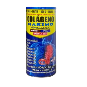 colágeno marino, hidrolizado, polvo, Natu Green House, vitaminas del complejo B, zinc, vitamina E, salud de la piel, articulaciones