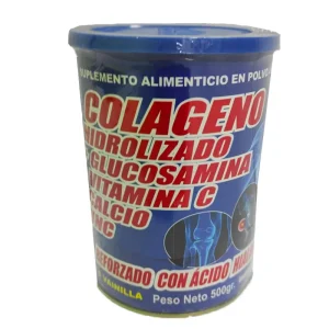 Colágeno Hidrolizado + Glucosamina + Vitamina C + Calcio + Zinc 500g Natu Green House