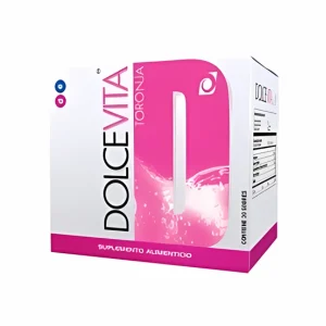 DolceVita de Omnilife es un suplemento alimenticio en polvo con refrescante sabor a toronja, formulado para regular la absorción de glucosa y promover la saciedad. Contiene gurmar y una combinación de fibras de avena, arroz y manzana que ayudan a mantener niveles saludables de glucosa y apoyan la sensación de llenura. Además, está enriquecido con minerales como calcio, magnesio, cromo y potasio para un soporte nutricional completo. Se recomienda disolver un sobre en 180 ml de agua fría o caliente para disfrutar de sus beneficios.