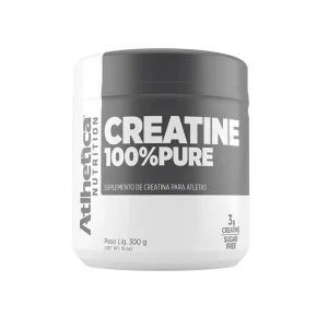 ATLHETICA CREATINA MONOHIDRATADA, 100% PURA, 300 G, Creatina, Monohidratada, Libre de Azúcar, Crecimiento Muscular, Rendimiento Físico, Suplemento, Absorción Óptima, Entrenamiento, Precio Actual, Oferta