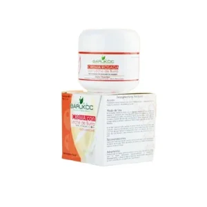 Crema con Leche de Burra, Casa Barukcic, despigmentante, aclarante, firmeza, humectante, renovación, leche de burra, cera de abejas, aceite de semilla de uva, ácido glicólico, extracto de resina de benjuí, cuidado nocturno, cuidado diurno, tónico, bloqueador solar, protección de la piel.