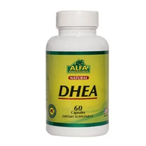 DHEA 25mg, cápsulas, Alfa Vitaminas, suplemento dietético, ñame mexicano, bienestar general