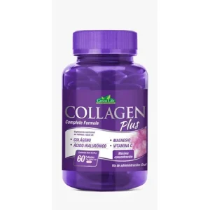 DUO PACK Collagen Plus, tabletas x60, Green Life, elasticidad de la piel, hidratación, huesos, articulaciones, dientes, sistema muscular, sistema nervioso, colágeno hidrolizado, magnesio, ácido hialurónico, vitamina C.