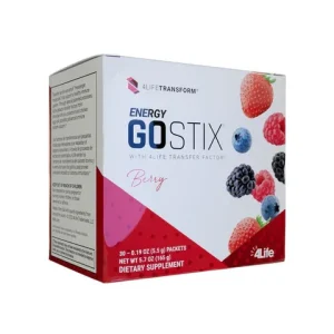 Energy Go Stix, 4Life Transfer Factor E-XF, energía, hierba mate, guaraná, té verde, ginseng, resistencia física, metabolismo saludable, memoria, concentración
